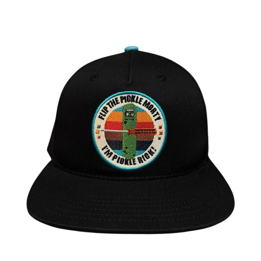 NWT Flip The Pickle Morty I’m Pickle Rick! SnapBack Hat Adult Swim
